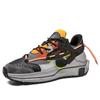 Frühling neue Farbkombination Dad Shoes Plateau FreizeitsportSchuhe Schnürung vorne Mittelhohe Schuhe Große Größen Schuhe