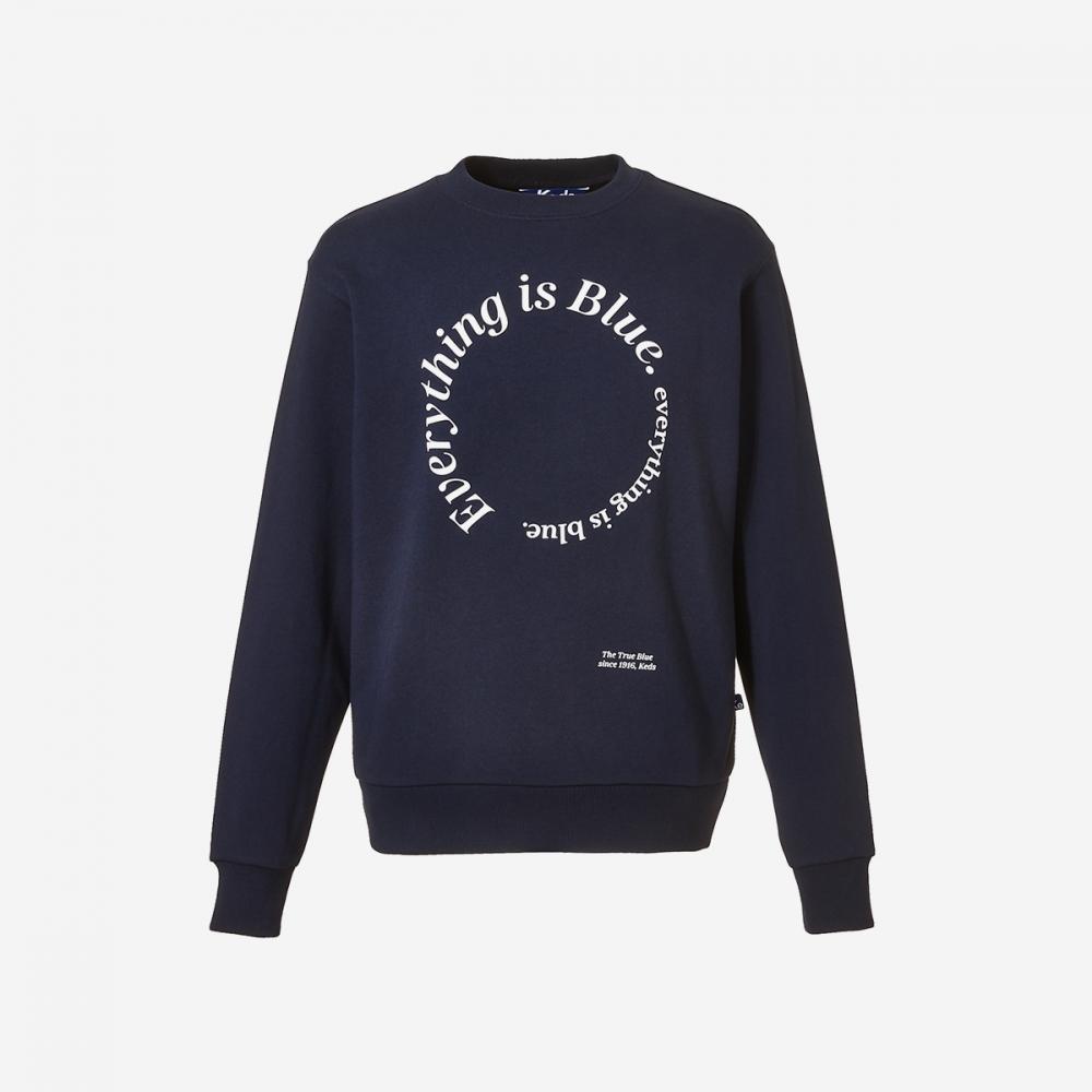 

Толстовка Keds Every Blue с надписью NAY
