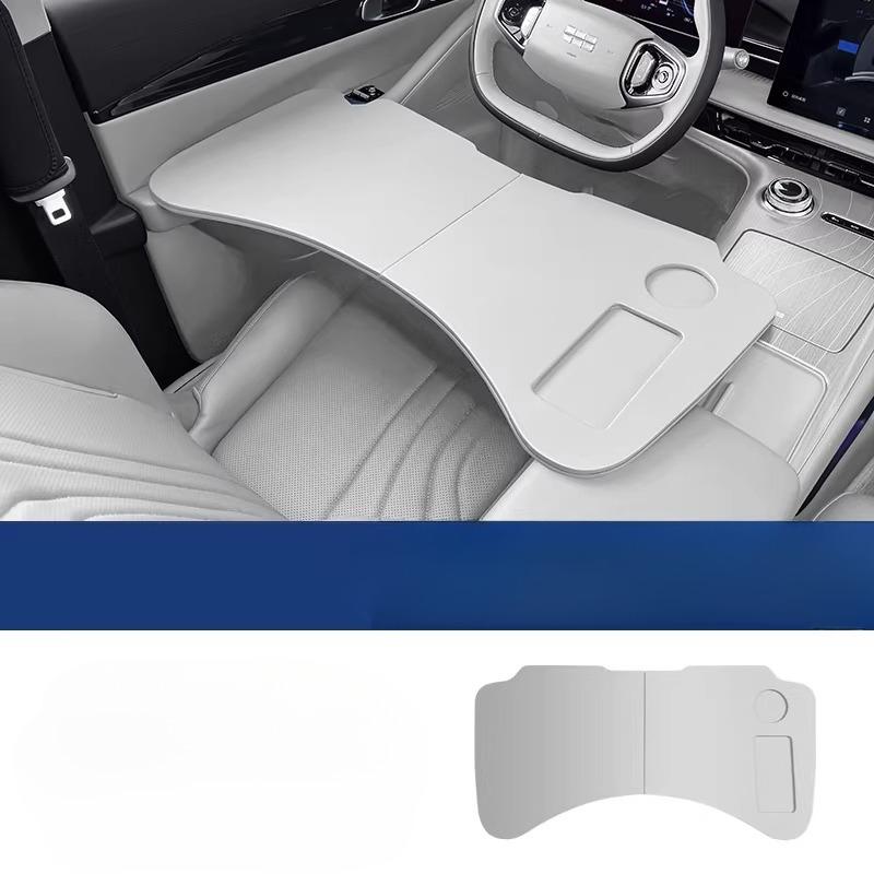 For Geely Galaxy E5 eMas 7 Car Foldable Table Board Vehicle Mounted Desk Storage Organization Interior Office Accessories