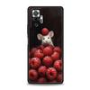 Phone Case Cover for Redmi 14C 10C Note 15 14 13 12 10 11 Pro Plus K40 5G Soft TPU Shockproof Fundas Funny Rock And Roll Mouse