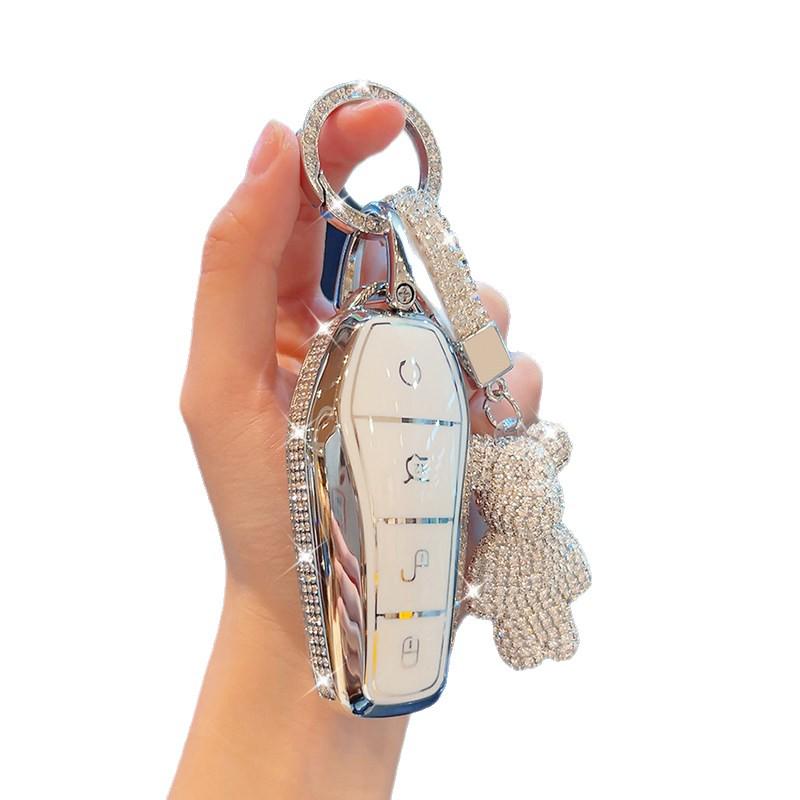 BYD Dolphin & Model Key Cover for Han, Qin Plus DMI, Song L, Kou Pro, Yuan, Tang, Seagull EV, Destroyer 05, Seal 06