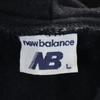 New Balance 90s Old Long Sleeve Sweatshirts L Black Back Brushed Women Used