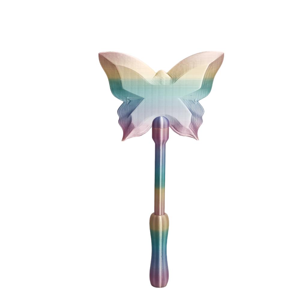 

Lightweight Contactless Payment Sleeve Creative Star Magic Wand Holder Gift for Girls Butterfly