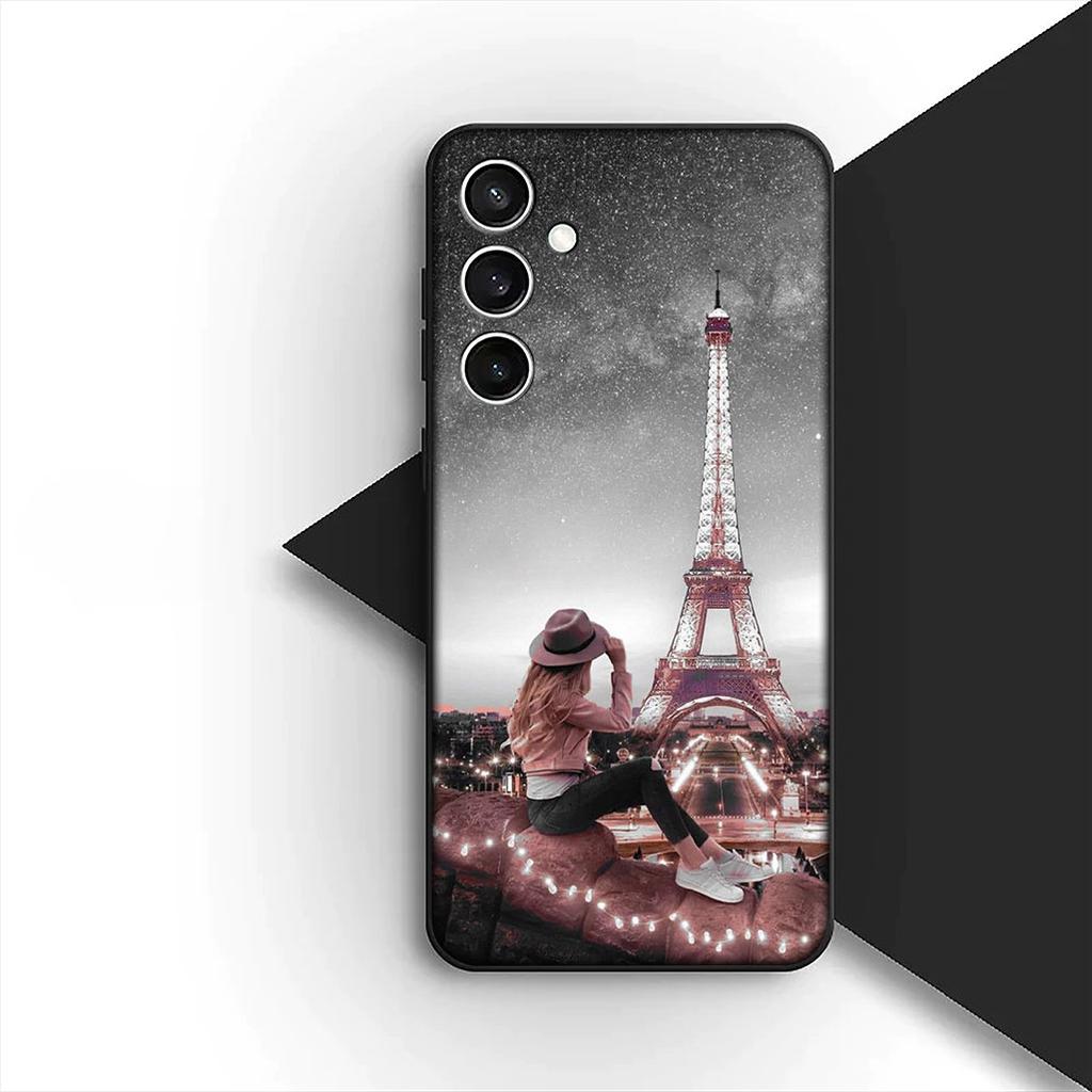 Cover for Samsung Galaxy S10 S8 S9 Plus A33 A34 A31 70 A71 A72 Note 20 9 8 S10E Phone Case France Paris Eiffel Tower London