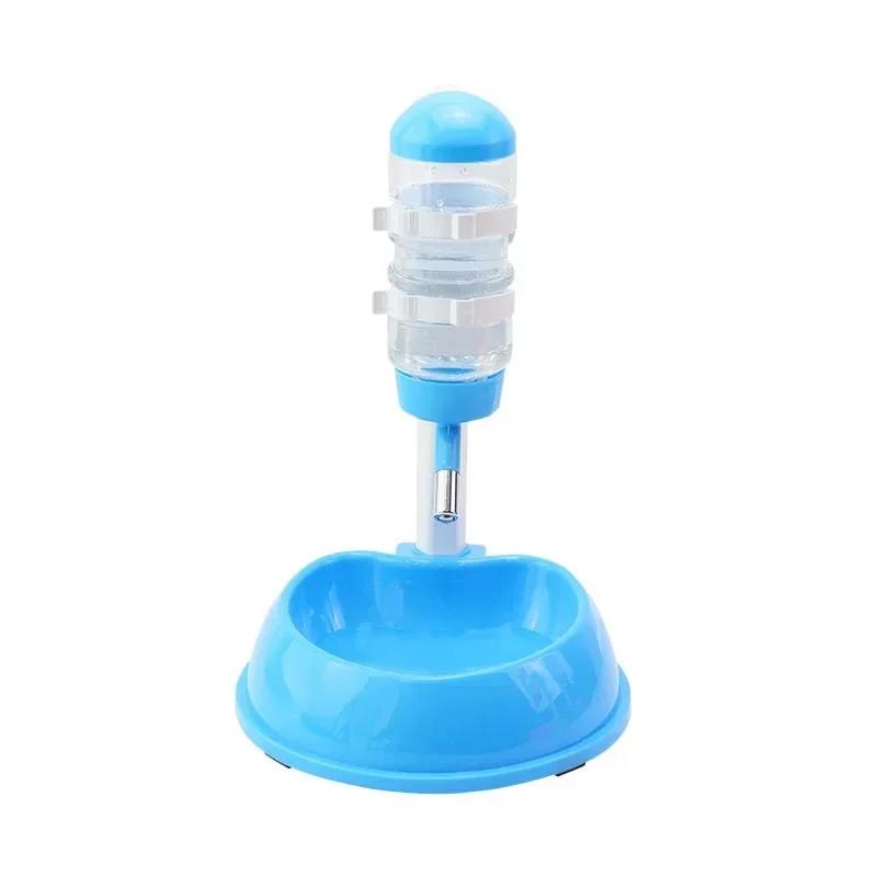 

Автоматическая поилка для домашних животных, миски для собак, бутылки с водой, универсальная поилка для собак, кормушка, подъемная миска, диспенсер, миска для щенков, товары для домашних животных синий