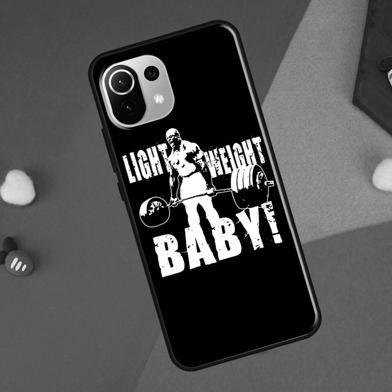 Workout Motivation Fitness Gym Quotes Cover For Xiaomi 14 13 Ultra 11T 12T 13T 14T Pro POCO X7 Pro X3 X5 F3 F5 F6 M6 X6 Pro Case