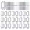 Pack Of 30 Electrical Outlet Box Extenders & Screws Electric Box Extender Set for Single Gang Power Switch Receptacles