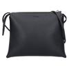 THE ROW W1236 L52 NU MINI TWIN/New Mini Twin Leather Shoulder bag Black/GDHardwareUsed