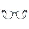 Prada Striped Brand Logo Injection Square Optical Glasses Unisex Couple Style Blue Blue 48 Basic Packaging-glasses Case + Packaging Box