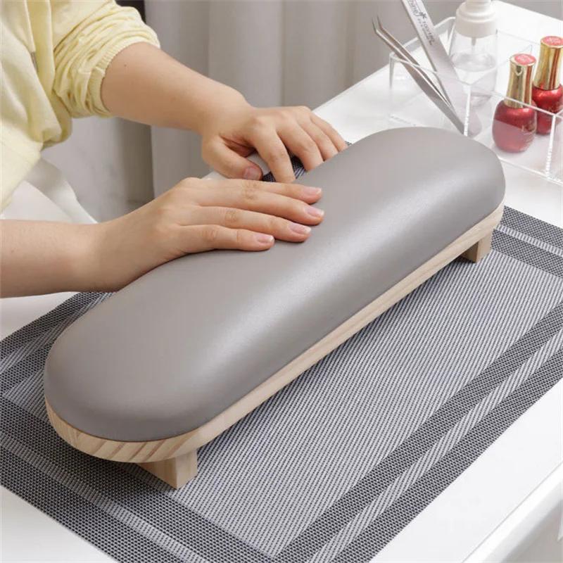 Professional PU Leather Arm Rests Nail Hand Pillow Cushion Manicure Table Mat Nail Art Stand Nail Machine Salon Tool