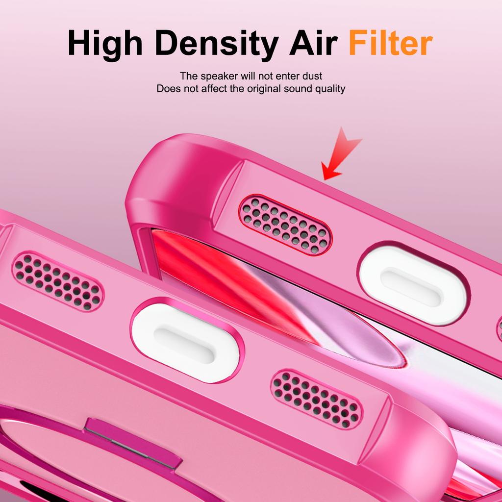 Phone Case For Google Pixel 10 Pro/10/9 Pro/9 Magnetic Case Ring Holder Kickstand TPU + PC Cover