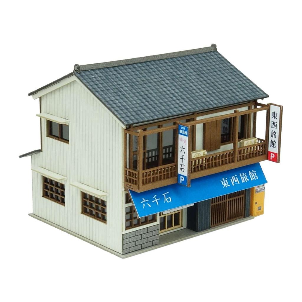 Sankei Nostalgische Diorama Serie Ryokan Papierbastelbogen 4XL 1/150 MP03-113
