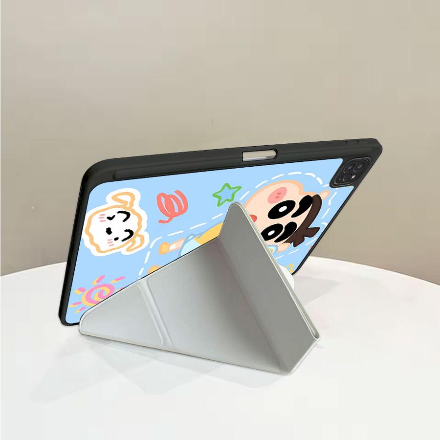 Tablet Case For iPad Pro 2025 Air 4 5 M3 M2 1 2 M4 11inch Mini 6 7 Pro 11th 10th 9th 8th 7th 12.9inch Holder Cover Cra-yons