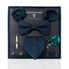 High-End Wedding Groom Tie Pocket Towel Corsage Gift Box Set Men'S Tie