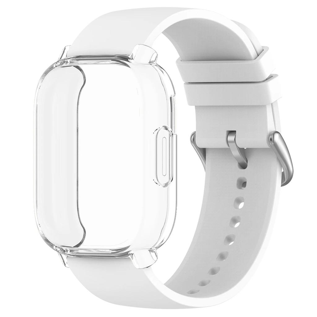 22mm Silicone Strap With Case For Xiaomi Redmi Watch 5 Active Lite Smart Watch Wrist Band And Case For Redmi Watch 5 Lite Active