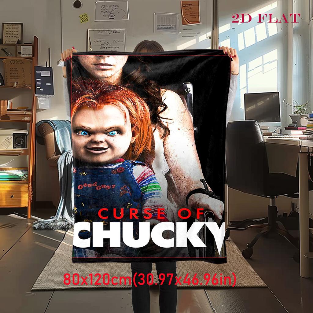 Chucky's Deadly Return blanket Soft and comfortable Home Decor Outdoor plush blanket bedroom Christmas gifts