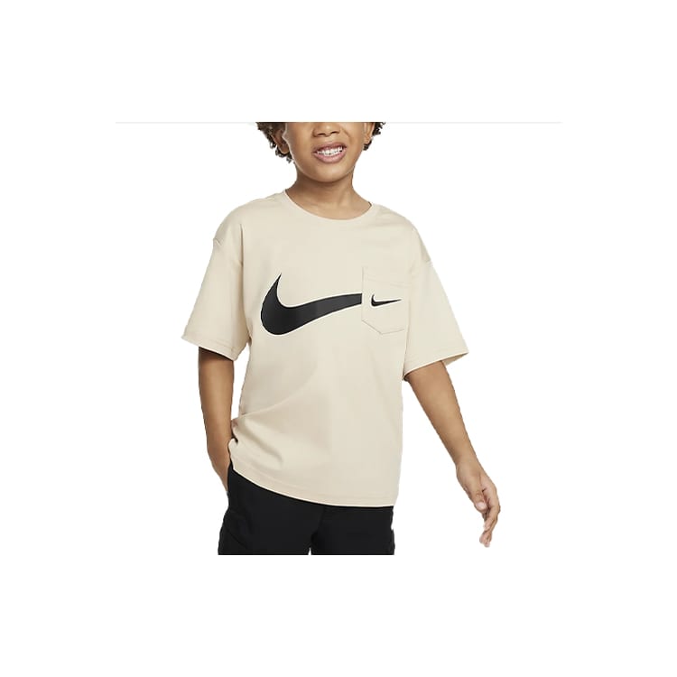 Nike T Shirt Sportswear Dune White Kids' HM4730-126
