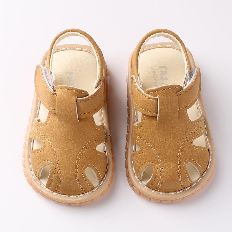 

Baby Girl Boy Summer Sandals Candy Color Kids Shoe Infant Anti-collision Toddler Whistle Shoe Soft Bottom Kid Child Beach Sandal 16