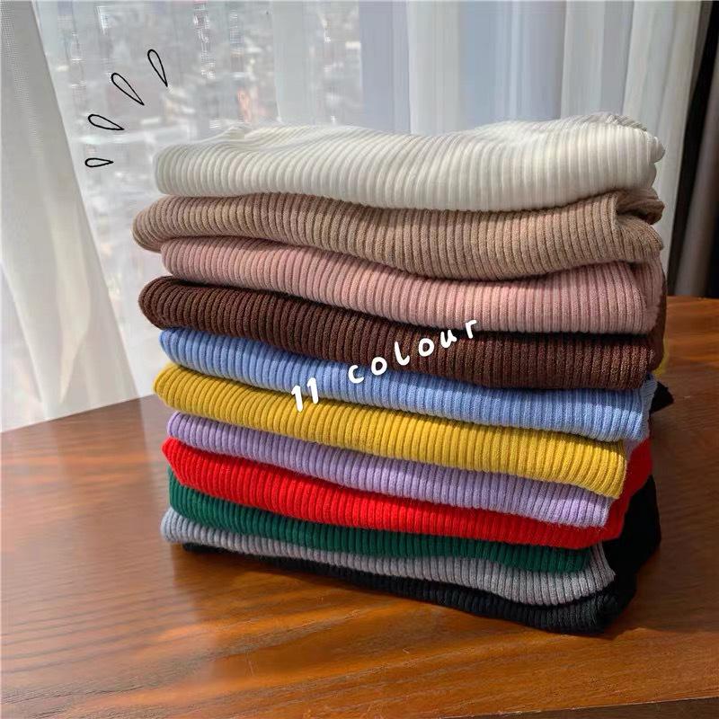 Women's Stylish Slim Fit Knitted Half Turtleneck Sweater - Long Sleeve Autumn/Winter Top