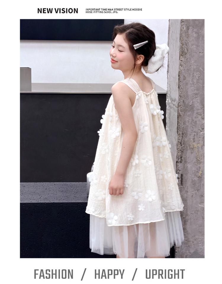 New Summer Dress for Girls with a Rich Family and a Sense of Beauty, Princess Dress, Summer Dress, Children's Dress