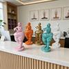 Creatieve Meisje Yoga Godin Beeldje - Gewichtsverlies Schoonheidssalon Ornament, Hars Kunst Cadeau