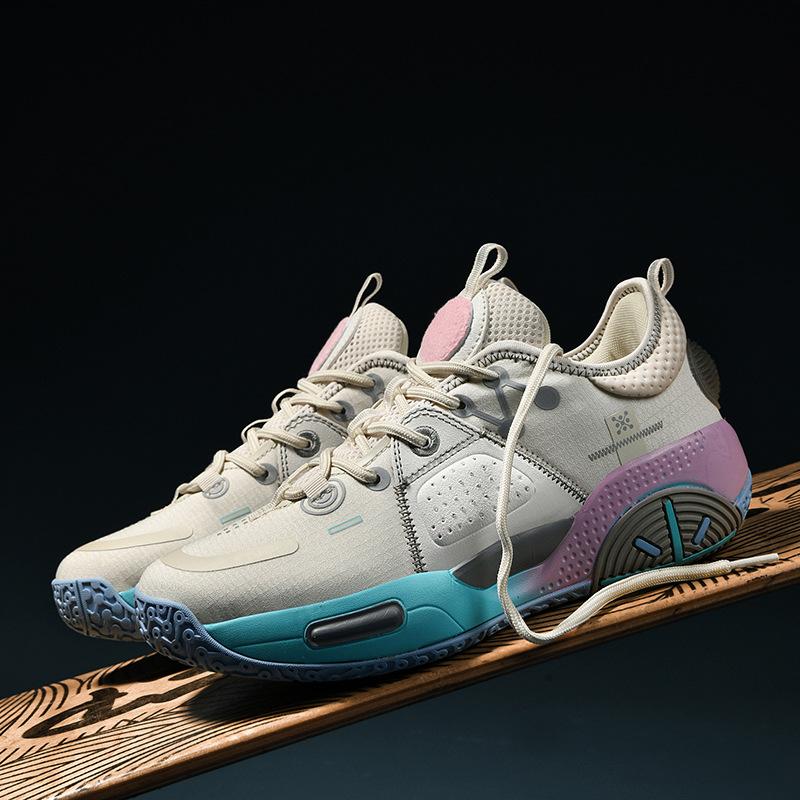 Autunno e inverno nuove scarpe da basket per coppie taglia grande scarpe sportive casual da esterno cintura in gomma marshmallow scarpe da corsa da uomo