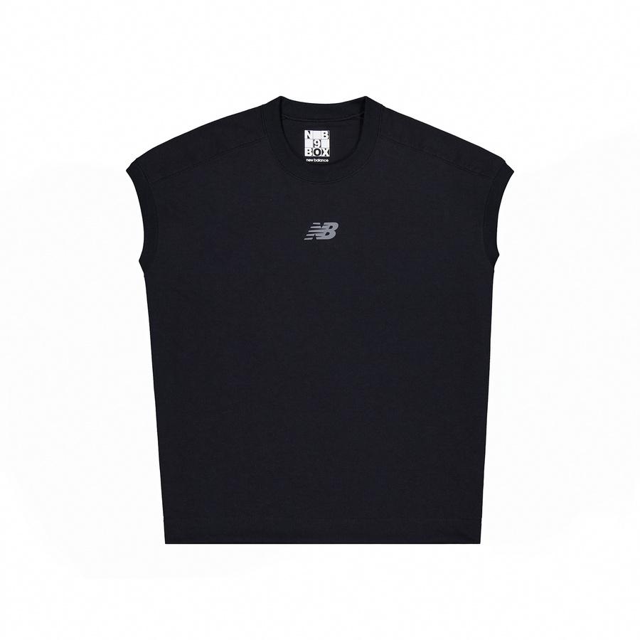 New Balance New Balance SS23 9BOX T Shirt Unisex Black AMT45617-BK F