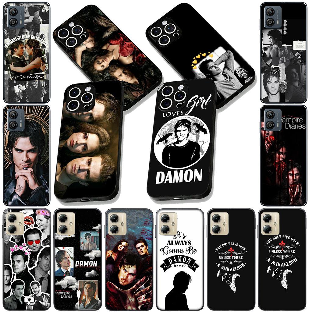 Phone Cover for Motorola Moto Edge 50 30 Fusion 40 NEO Ultra Pro E14 G20 E15 G35 G84 G13 G53 Casing Case The Vampires D-Diaries