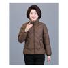 Fashionable Thickened Winter Coat for Middle Aged Women Warm Loose Down Cotton Jacket Plus Size Slim Fit
