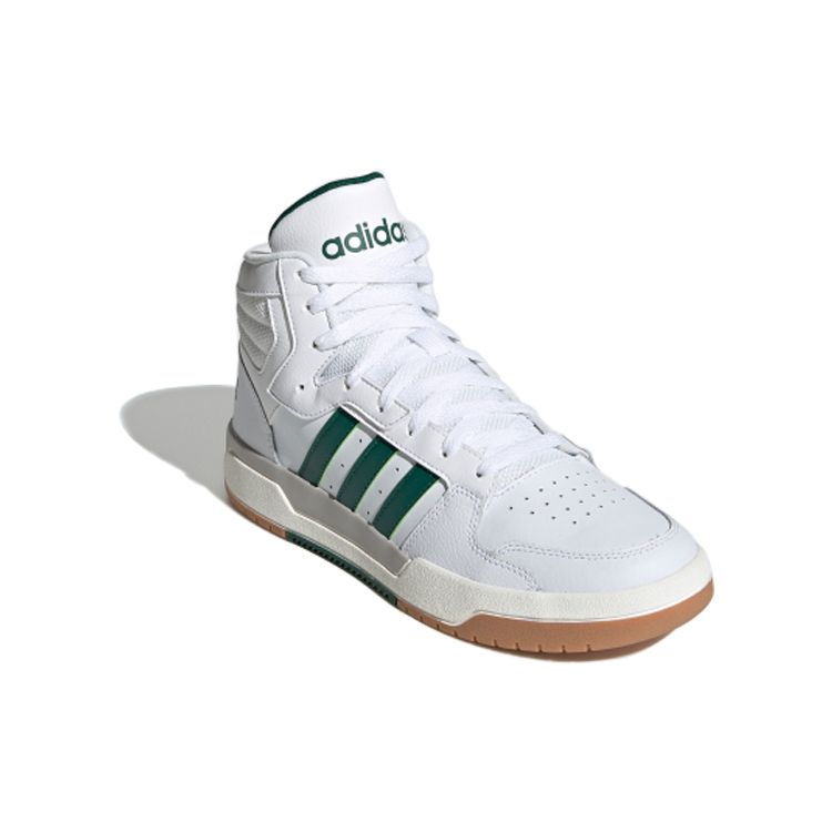 Adidas Entrap Mid Bílé Kolegiální Zelené Pánské Tenisky Cloud-White Grey-Two EG4308