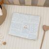 Baby Blanket Floral Soft Cotton Muslin Newborn Swaddle Wrap Receiving Blanket Quick Dry Bath Towel Baby Stroller Cover