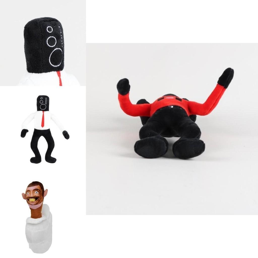 Bookfong Skibidi Toilet Speakerman Plush Toy, Funny And Adorable Animal Design, Short Plush Material, Perfect For Young Adults