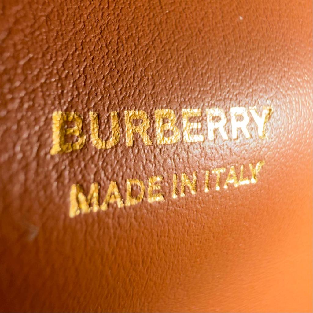 Pristine BURBERRY Shoulder Bag Micro Francis TB Tote Bag Canvas 8052460 Used