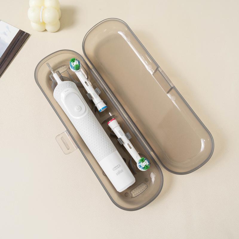 Glossy Purple Universal Electric Toothbrush Travel Case