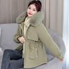 2025 winter new clothes women's hooded short warm women's clothing is versatile and loose fashionable women's jacket