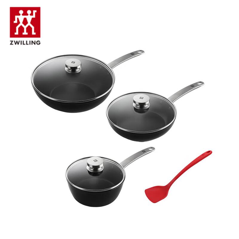 ZWILLING ZW-EY007 Набор из 4 предметов посуды с антипригарным покрытием