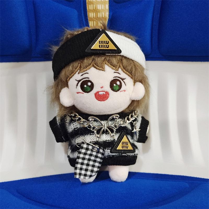 10cm Zhang Zeyu Cotton Doll Yu Xiaobao Plush Toy Pendant Keychain Gift