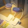 Led Clip On Book Light Portable Reading Light Type-C Rechargeable Eye Protection Stepless Dimmable Flexible Mini Desk Lamp