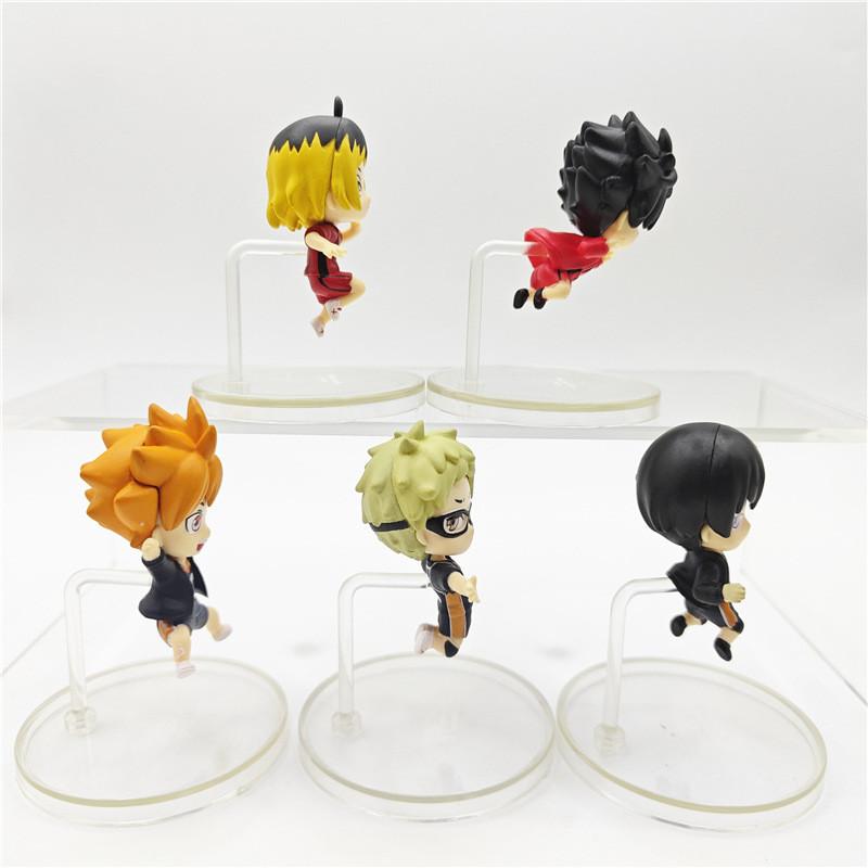 Volleyball Boys Uya Vs Inokuma High School Jumping Figures Collectible Pvc Toy Model