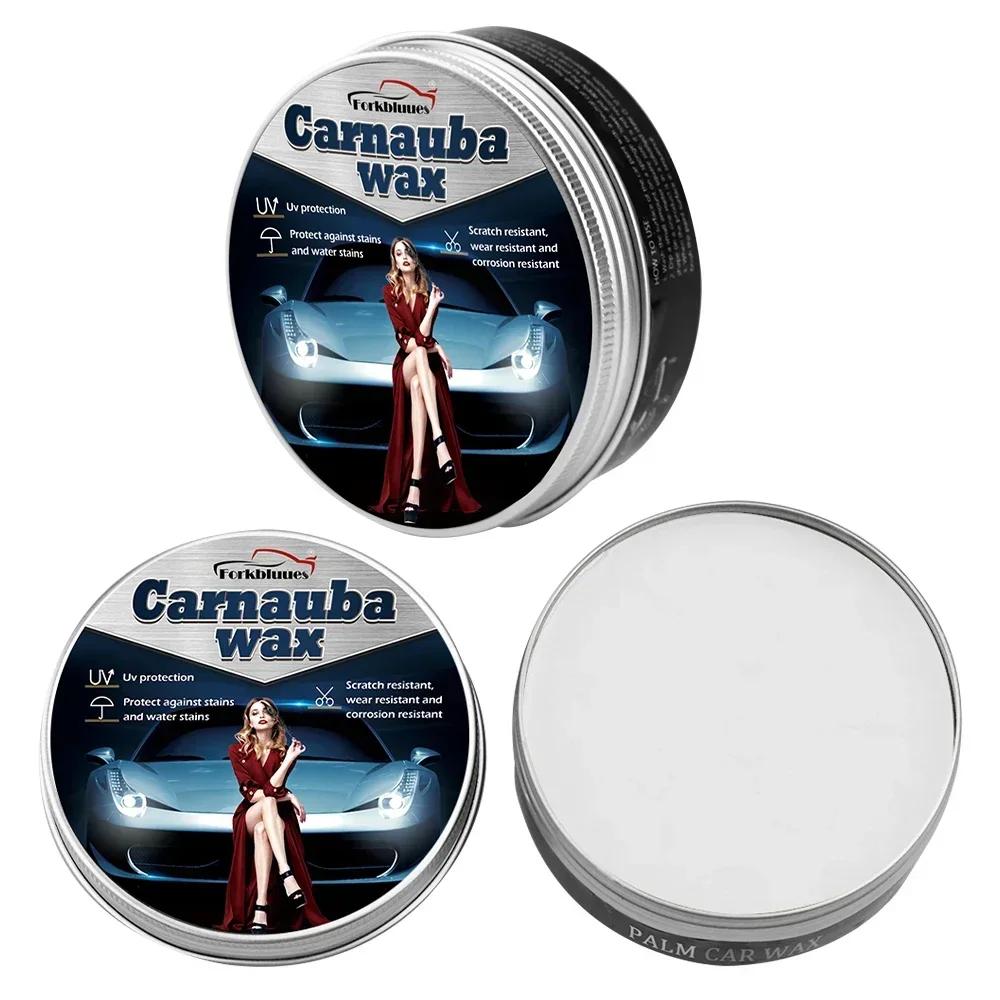 

Набор для полировки автомобильного воска с кристаллами, твердое восковое покрытие для ухода за краской, мелкое полирующее средство для ремонта царапин с губкой, автомобильные аксессуары