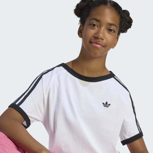 Adidas Kids 3 Stripes Tee