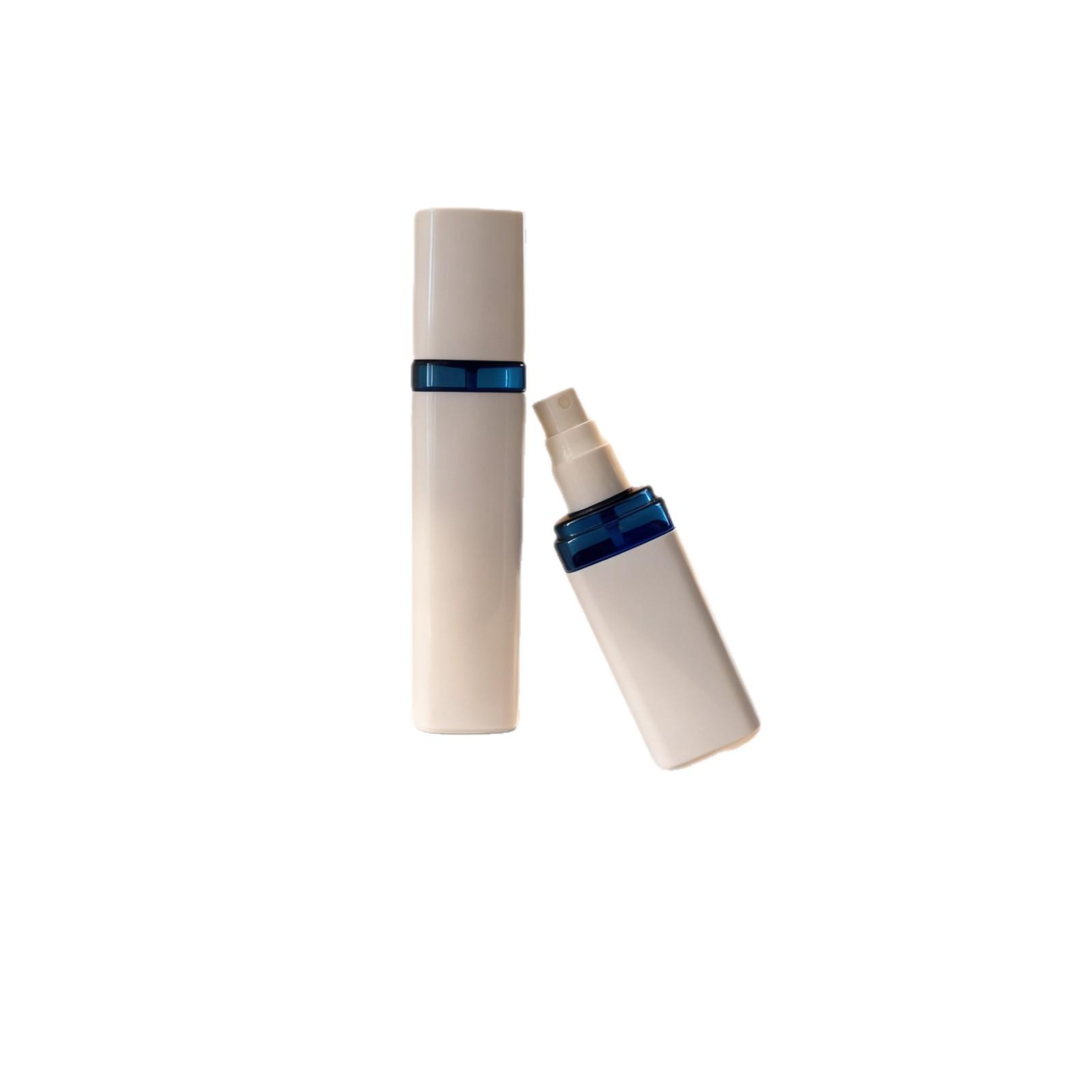 High-End Frosted Double-Layer AS Cosmetic Bottles & Cream Jars 80ml; Transparent; Acrylic