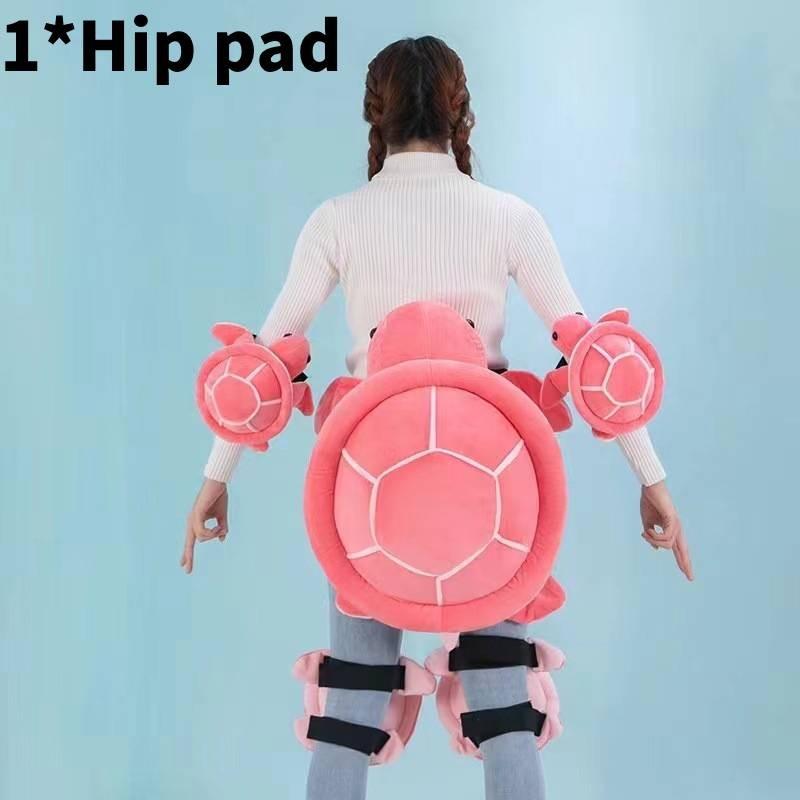 Plush Toys Turtle Protective Snow Gear Set With For Kids Skiing Doll Stuffed