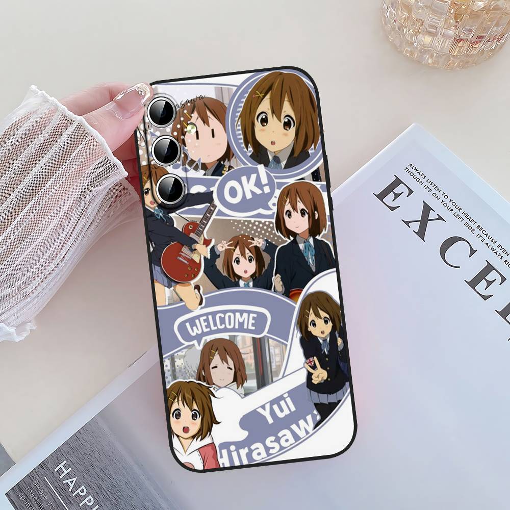 Anime K-K-ON! Phone Case For Samsung Galaxy S21 S22 S23 S24ULTRA S25ULTRA FE Ultra Plus5G A52S S26 Soft Cover