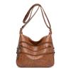 Genuine Brand Leather Lage Capacity Shoulder Bag Fashion Tote Bag Design Handbag Casual Commuter Messenger Bags Female Purse