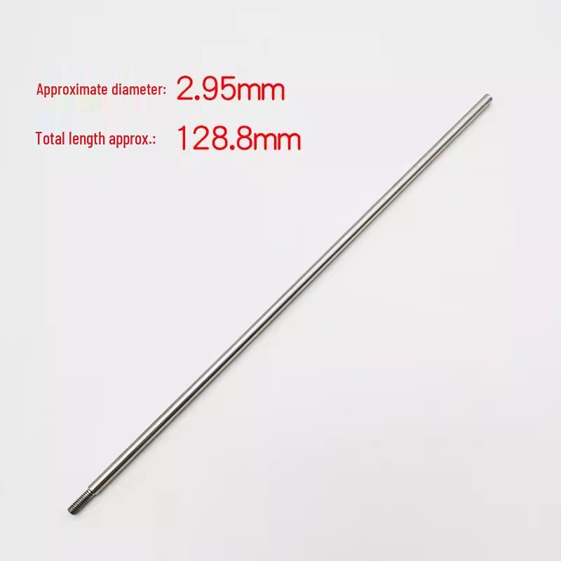 Altsaxophon untere E-Klappe Schaftschraube - Messing Reparatur Ersatzteil