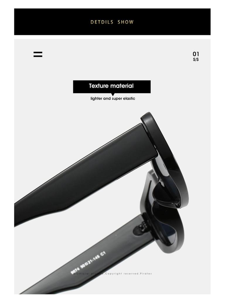 2020 Trendy European & American Square Frame Sunglasses for Women - Fashion Personality Style 95004