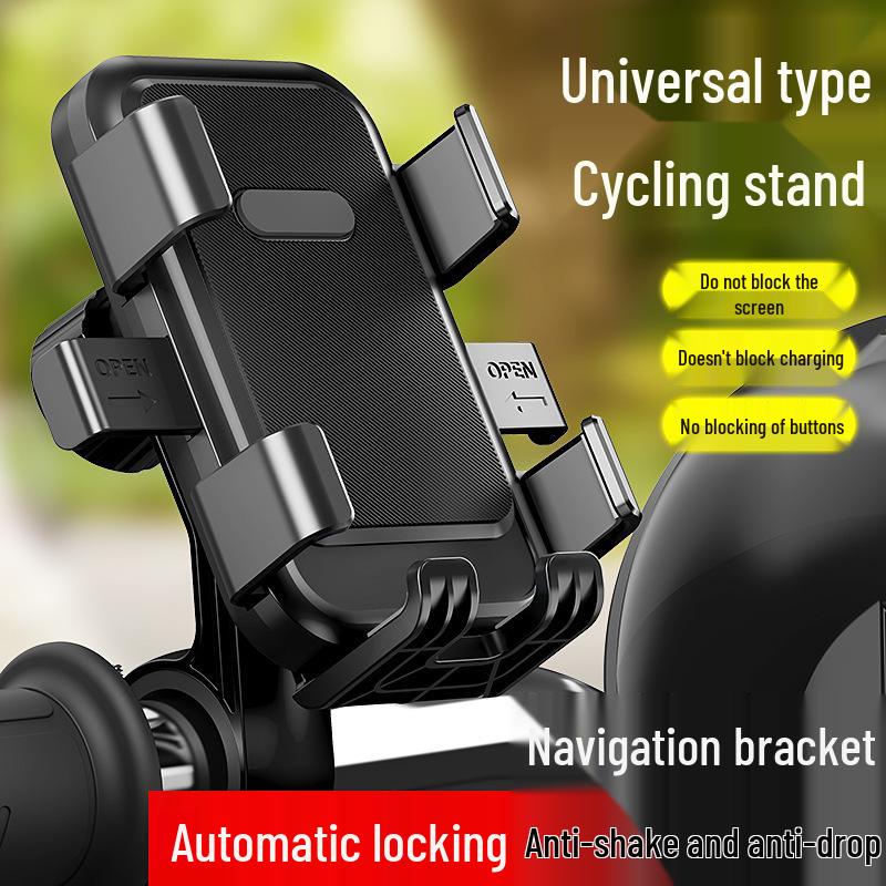 Shockproof Electric Scooter & Bike Phone Holder for Delivery Riders