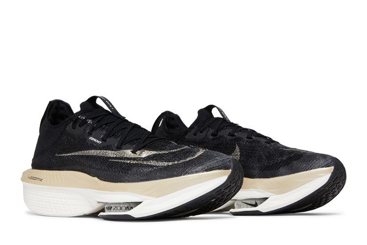 Nike Air Zoom Alphafly Next% 2 Black Metallic Gold Grain