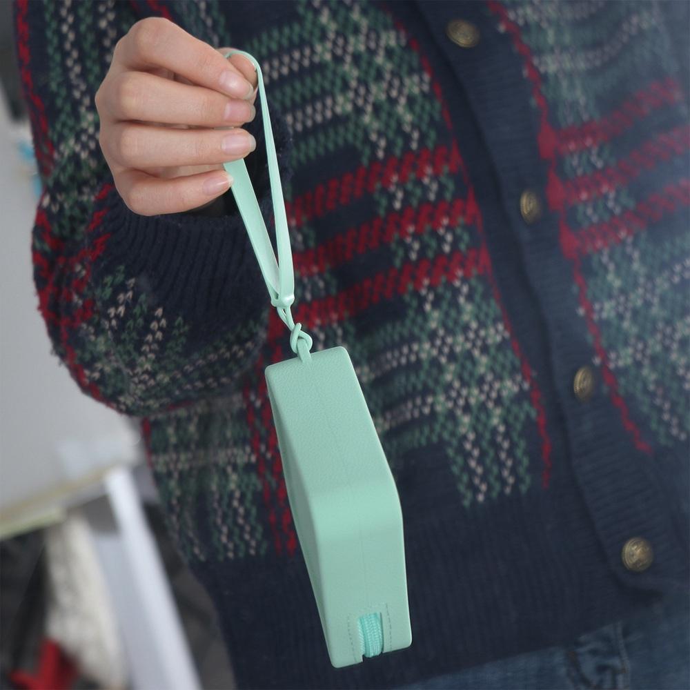 Mini Small Item Bag Solid Color Silicone Square Coin Purse Cute Men